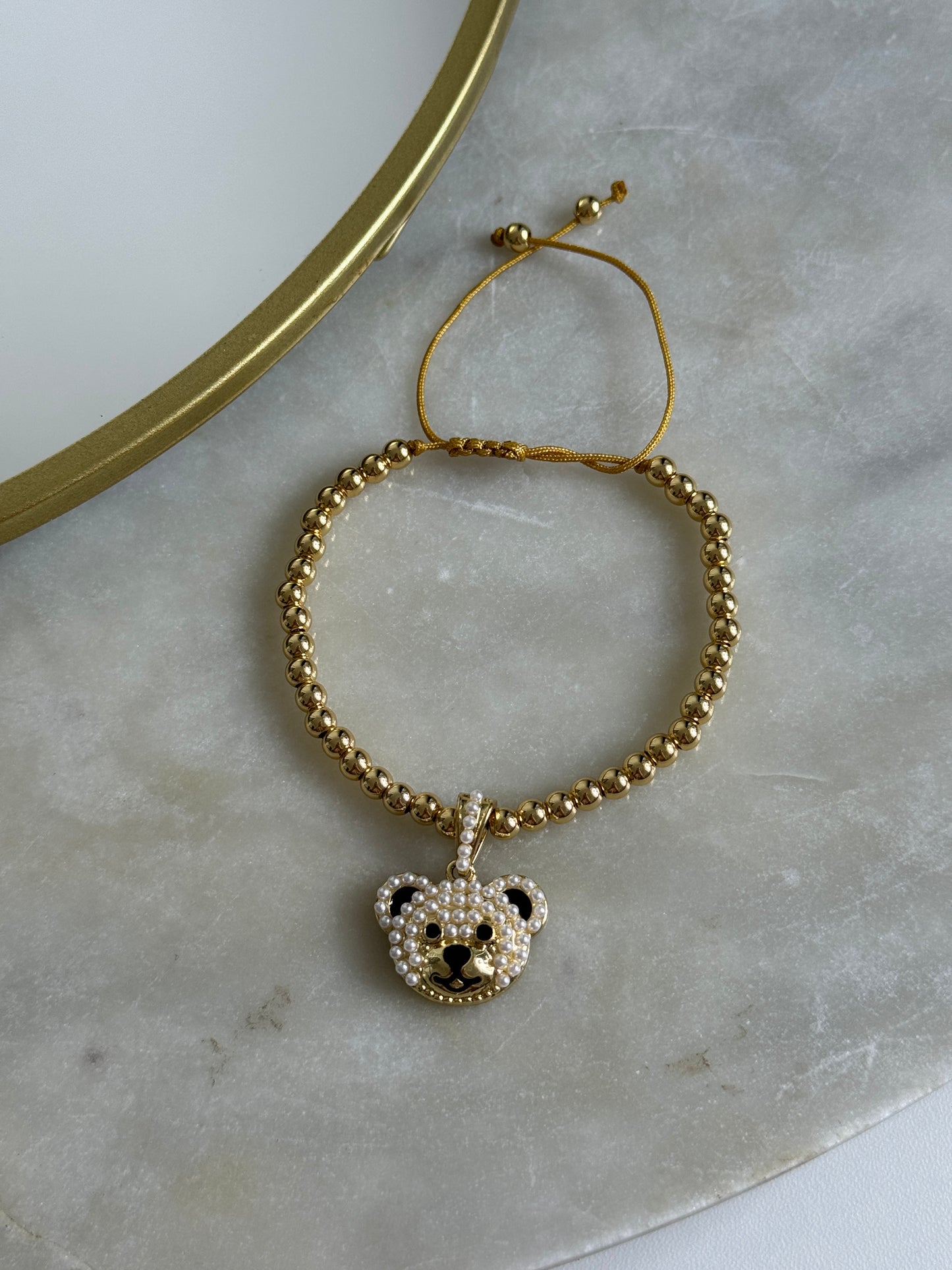 Pearly Bear  Bracelet