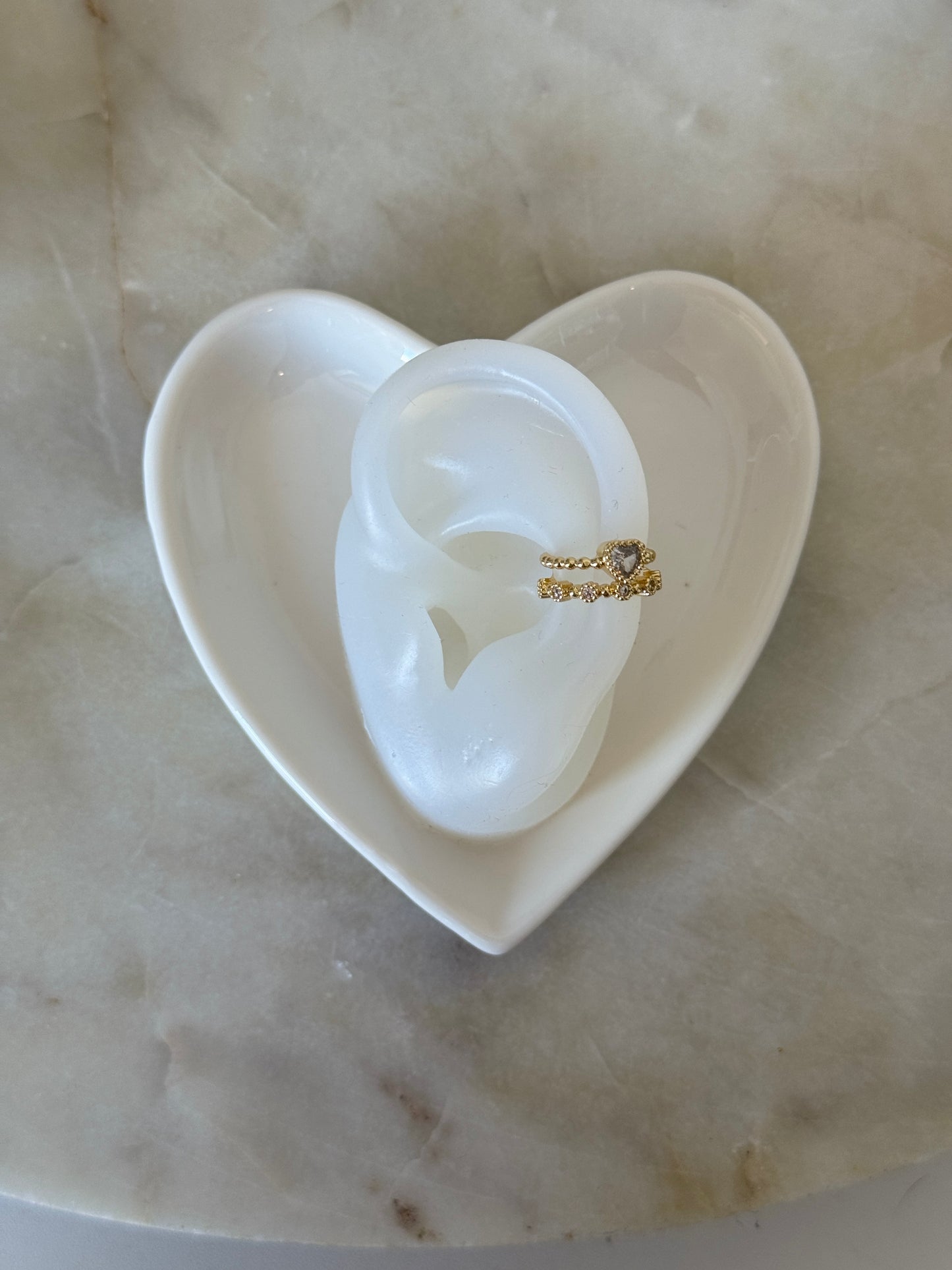 Heart Ear Cuff