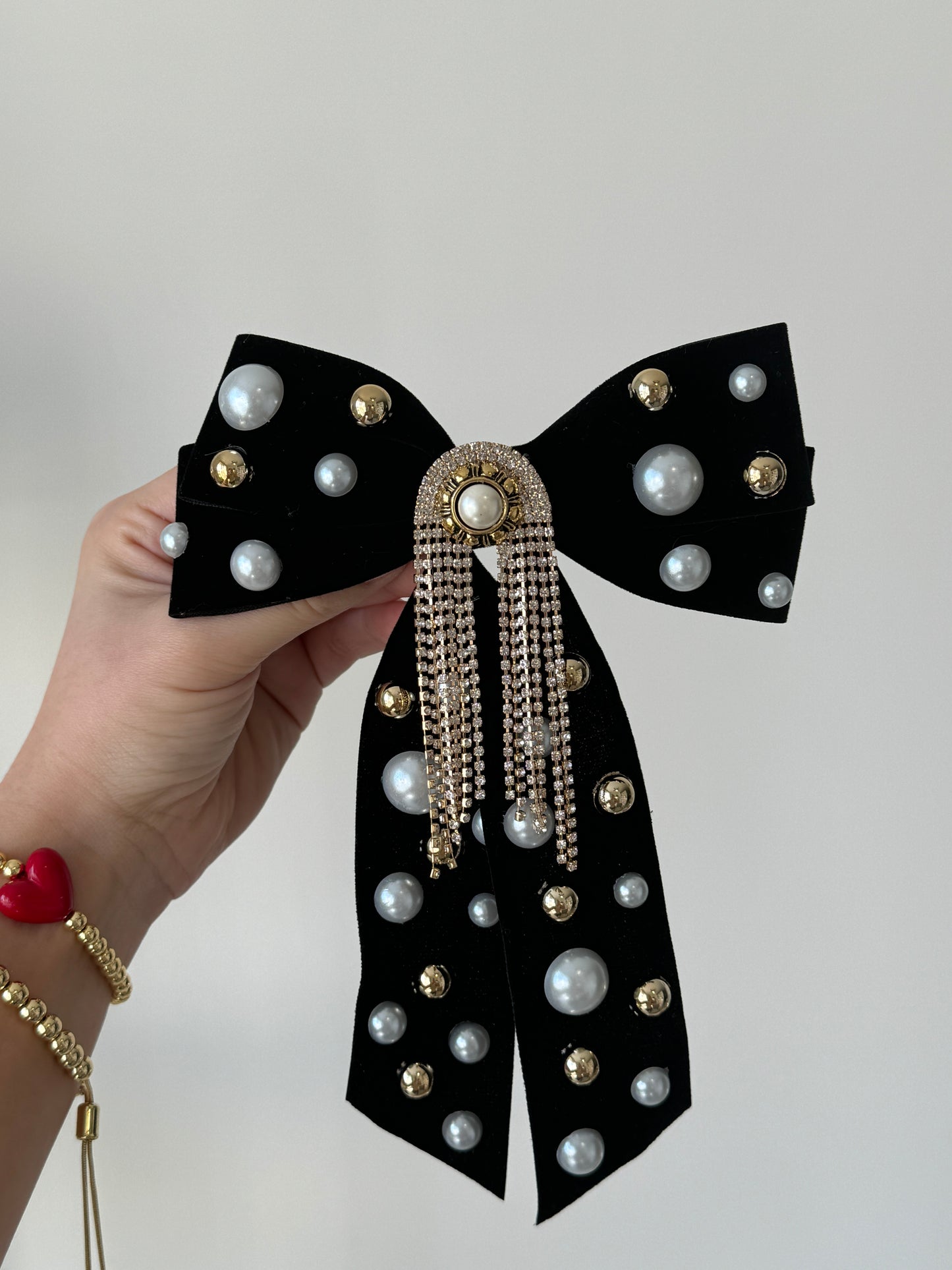 Black Velvet Bow