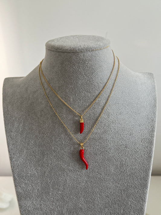 Red Cachito Necklace
