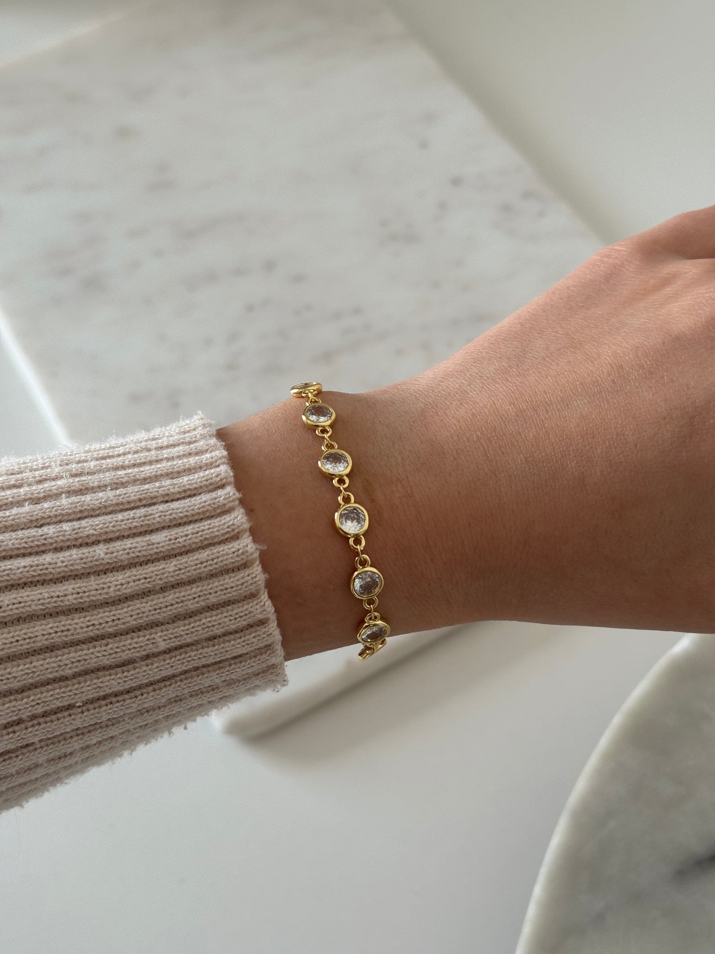 Dainty Diamond Bracelet